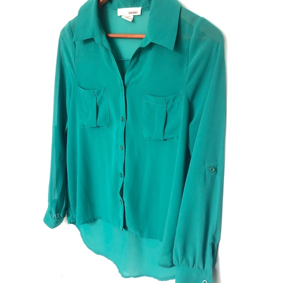 Bundle of 3 Hi-Low Button Blouses size Small - Picture 3 of 14